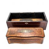 Two Cylinder Music Box Cases