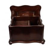 12 1/4 in Regina Serpentine Mahogany Case