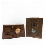 RCA & Silvertone Table/Tombstone Radios (2)