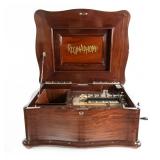 Reginaphone 20 3/4" Music Box & Phonograph