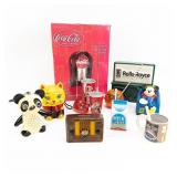 Novelty Radios Box Lot & Coca-Cola Radio (2)