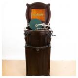 Reginaphone 240 Lions Head Music Box / Phonograph