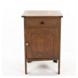 Disc Record Cabinet w/Drawer