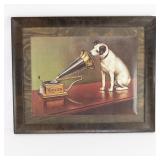 Framed Victor "His Master