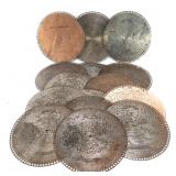 15 Music Box Discs Regina, Porter. 12-1/8" Diam.
