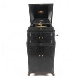 Victor Victrola XVI With  Flemish Oak Cabinet