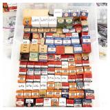 Five Tubs of Radio Tubes