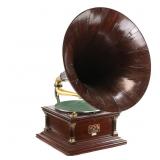 Victor VI Wood Horn Disc Phonograph
