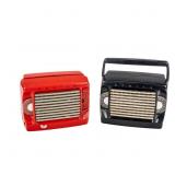 RCA Red T42 & Black T402 Table Radios (2)