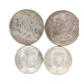 1928-S Key Date Peace Silver Dollar 1900-O Morgan+