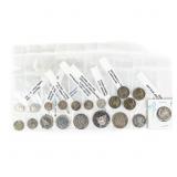 Silver Coin Assortment War Nickel Centavos & More