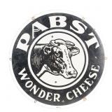 18" Pabst Wonder Cheese SSP Advertising Sign