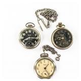 Westclox Ben Scotty & Ingersolk Yankee Pocketwatch