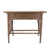 Vintage Wicker Table/Desk