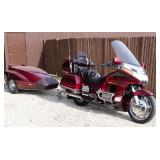 *1995 Honda Gold Wing with Trailer/Accessories