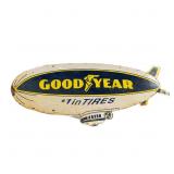 60" Goodyear Blimp SSP Die Cut Advertising Sign
