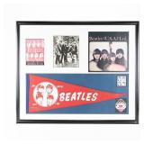 Beatles Framed Collage
