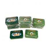 Case of The Three Stooges Tins