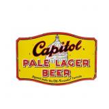 36" Capitol Beer Pale Lager DSP Advertising Sign
