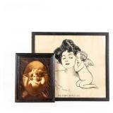 (2) Victorian Framed Prints