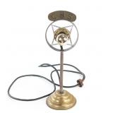 Vintage-Style CBS Spring-Mounted Microphone Lamp