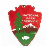 National Park Service Arrowhead SSP Cutout Ad Sign