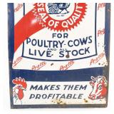 60" Pratts Feeds SSP Advertising Sign