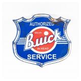 Buick Authorized Service SSP Shield Ad Sign