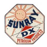 25" Sunray Petroleum Products DSP Advertising Sign