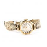 Ornate Ladies Omega 10k G.F Mechanical Dress Watch