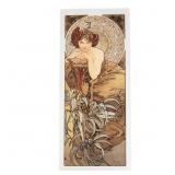 Alphonse Mucha "Emerald" Lithograph 22/95