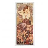 Alphonse Mucha "Amethyst" Lithograph 28/95