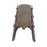 Wood/Metal Snow Sled