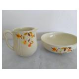 Jewel Tea Pitcher and Bowl