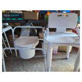 Shower Chair & Moble Bathroom seat