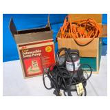 4/10 HP Sump Pump & Extension Cord