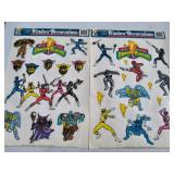 Power Ranger Window Decoration