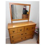 Chest of Drawers w/ Mirror