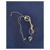 2 Sterling Silver Necklaces