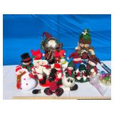 Christmas Snowmen & Sants - includes tote