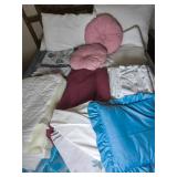 Bedding - Blanket, Sheets, Pillows +