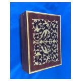 inlaid wooden musical jewelry