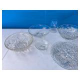 Punch Bowls, Platter and more!
