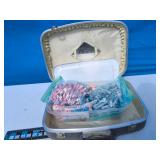 Perm Curling Rods in suitcase