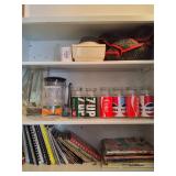 7-Up Glasses, Pepsi, Coke Glass, plus the contents