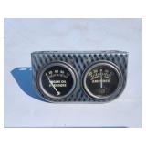 Oil Pressure & Amp Gauge