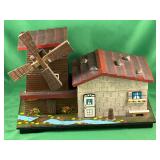 Wood Mill Musical Jewelry Box