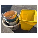Buckets, Baskets and Trash Can