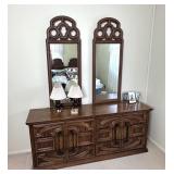 Chest of Drawers w/ Tall Mirrors