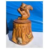 16' Squirrel Cookie Jar